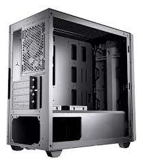 Case Cougar Gamer Gemini M vidrio templado RGB Mid-Tower no incluye fuente de poder plateado  385TMB0.0002