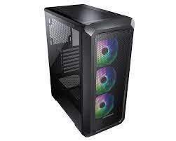 Case Cougar Gamer Archon 2 RGB vidrio templado Mid-Tower no incluye fuente de poder negro  385CC50.0003