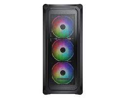 Case Cougar Gamer Archon 2 RGB vidrio templado Mid-Tower no incluye fuente de poder negro  385CC50.0003