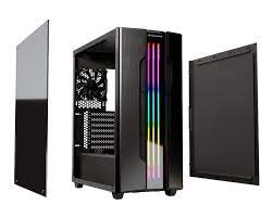 Case Cougar Gamer Gemini-S2020 vidrio templado Mid-Tower no incluye fuente de poder iron gray  385BMBP.0001