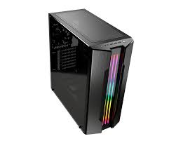 Case Cougar Gamer Gemini-S2020 vidrio templado Mid-Tower no incluye fuente de poder iron gray  385BMBP.0001