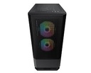 Case Cougar Gamer MX430 mesh RGB vidrio templado Mid-Tower no incluye fuente de poder negro  3851C60.0003