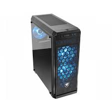 Case Cougar Gamer MX330-G AIR vidrio templado Mid-Tower no incluye fuente de poder black  385NC10.0021