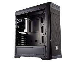 Case Cougar Gamer MX330-G AIR vidrio templado Mid-Tower no incluye fuente de poder black  385NC10.0021