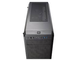 Case Cougar Gamer MX330-G AIR vidrio templado Mid-Tower no incluye fuente de poder black  385NC10.0021