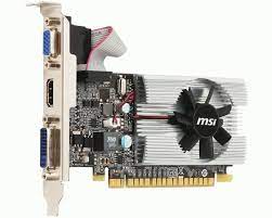 Tarjeta De Video MSI N210 1GB DDR3 PCI-E HDMI+Dsub-DVI