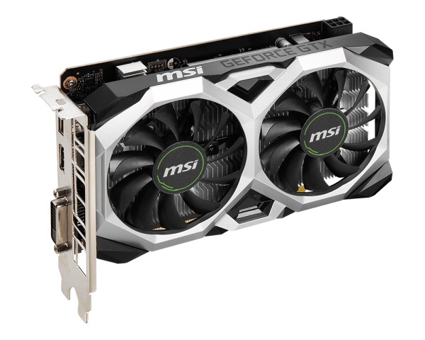 Tarjeta De Video MSI GTX 1650 D6 VENTUS XS OCV1 4GB GDDR6 HDMI-DVIDISPLAY PORT