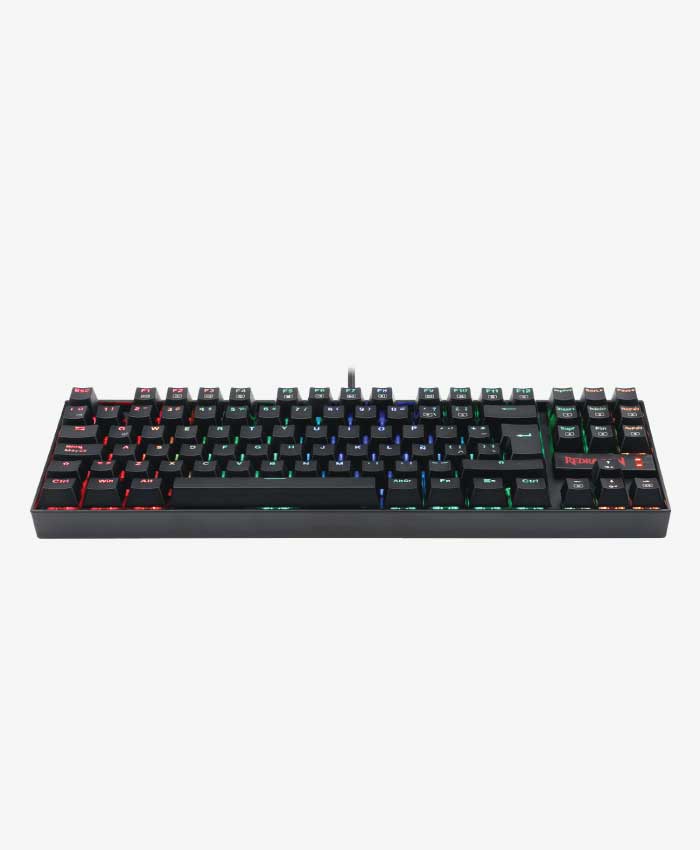 Teclado Gaming Redragon Kumara Mecanico Alambrico Rainbow K552-KR SP