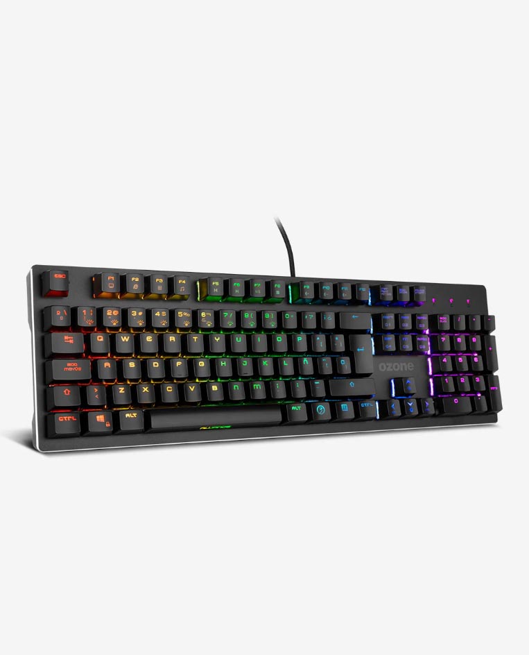 Teclado Gaming Ozone Alliance hybrid (10) Semimecanico