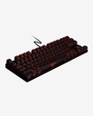 Teclado Gaming Ozone STRIKEBATTLE Rojo Mecanico US Brown Switch