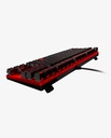 Teclado Gaming Ozone STRIKEBATTLE Rojo Mecanico US Brown Switch