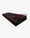 Teclado Gaming Ozone STRIKEBATTLE Rojo Mecanico US Brown Switch