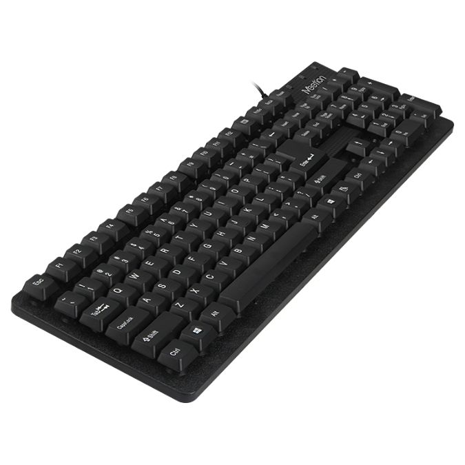 Teclado Meetion Standard K202 Black USB