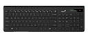 TECLADO GENIUS SLIMSTAR 7230 Wireless USB SP Black