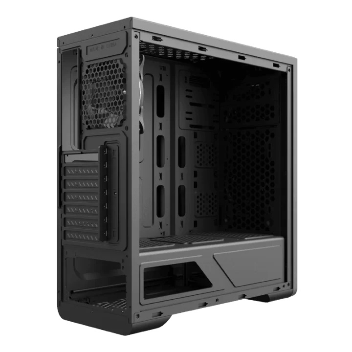 Case Gaming Gamemax G517 Shine RGB Black Mid-tower Sin Fuente Black