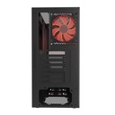 Case Xtech Phobos ATX Mid Tower Case Gamer 1Fan Rear Black XTK04