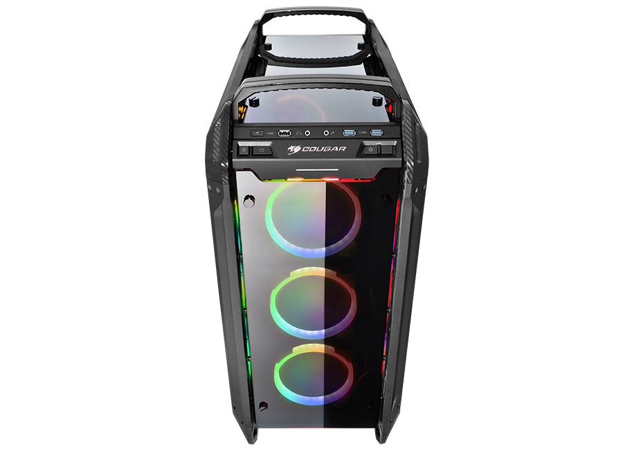 Case Cougar Gamer Panzer EVO vidrio templado RGB Full-Tower no incluye fuente de poder  106AMT0003-04