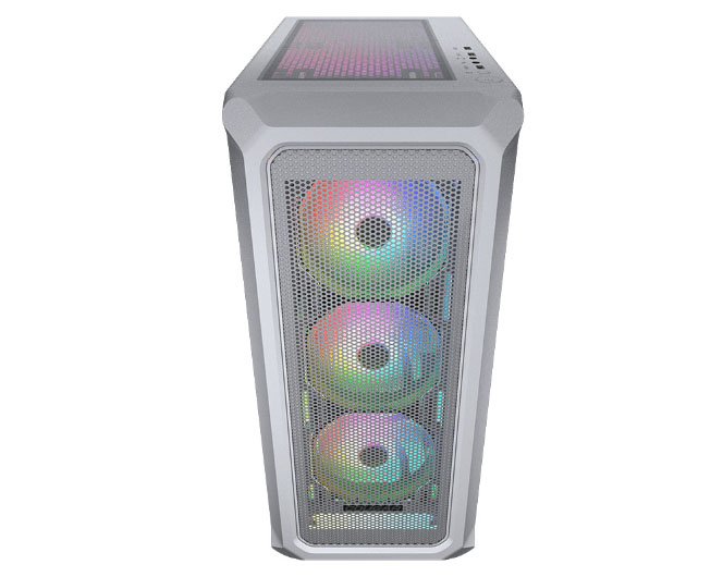 Case Cougar Gamer Archon 2 Mesh RGB vidrio templado Mid-Tower no incluye fuente de poder blanco 385CC50.0002