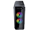 Case Cougar Gamer MX350 RGB vidrio templado Mid-Tower no incluye fuente de poder black 385NM10.0006