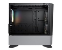 Case Cougar Gamer MG140 Air RGB vidrio templado Mid-Tower no incluye fuente de poder negro 385JM80.0001