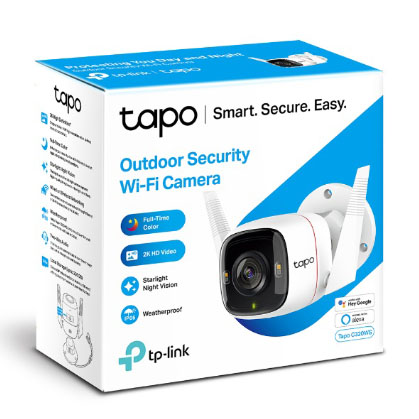 Camara TP-link TAPO C320WS Wifi Exterior IP66 2K QHD Audio 2 Vias Micro SD