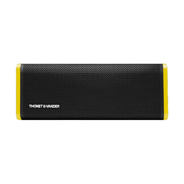 Parlantes Thonet y Vander Frei TWS BT 16w RMS Negro-Amarillo Bluetooth 16w Bateria 8 Horas HK096-03602