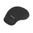 Mouse Pad UNNOTEKNO ERGONOMICO DE GEL NEGRO MP6001BK 