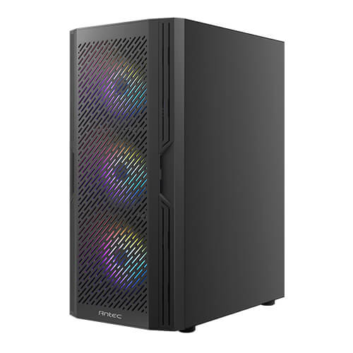 CASE ANTEC AX20 ELITE MID TOWER RGB 3X120MM FIXED FRONT + 1X120MM FIXED REAR