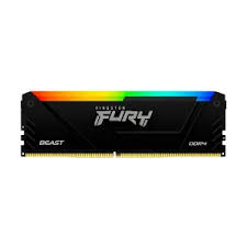 Memoria Ram Kingston 8gb DDR4 3200 RGB Fury Beast CL16 PN KF432C16BB2A/8