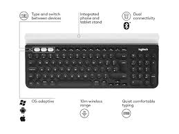 Teclado Logitech k780 Multidevice Bluetooth Spanish 920-008026