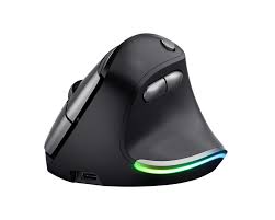 Mouse Trust 24731 Vertical Ergonomico Wireless Recargable DPI2400