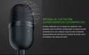 Microfono Razer Seiren Mini Certificado para Streaming Supercardioide Ultrapreciso USB PN RZ19-03450100-R3U1 Black