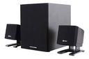 Parlantes Thonet & Vander Spiel Cinema 2,1 25Watts Bluetooth 3,5mm S/PDIF Negro HK096-03633