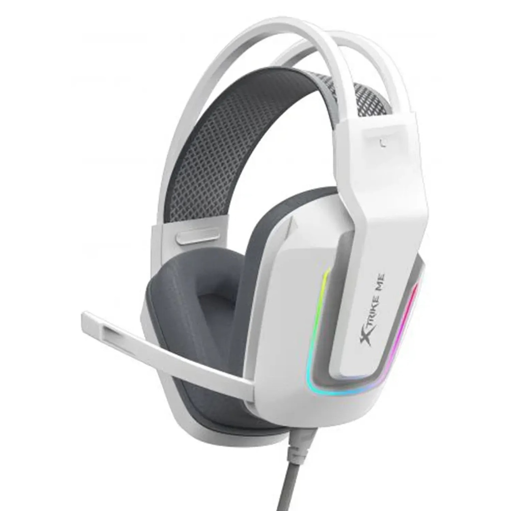 Audifono Gaming Xtrike-Me GH-712 WH White RGB