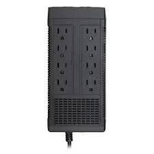UPS Quasad 500VA 250w QUPS-5005C 8 Outlets 4UPS-4Surge  W-AVR I-342 Led-Button