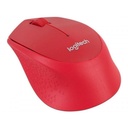Mouse Logitech wireles M280 Inalambrico ROJO 910-004286