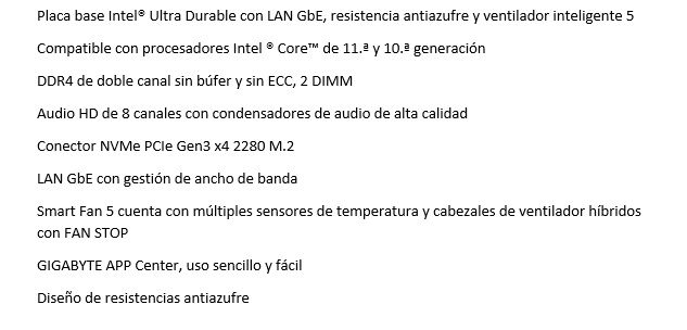 MBO GIGABYTE H510M K V2 11TH LGA1200 2DDR4-3200 HDMI M.2 4USB3.2 6USB2.0 PCIe3.0 mATX