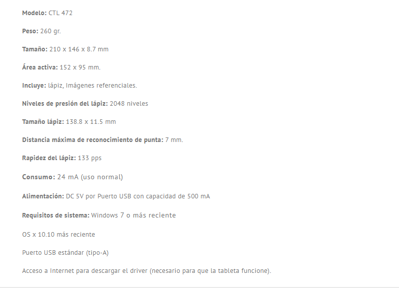Wacom One by Wacom Creative Pen Tablet USB Connectivity CTL472K1A