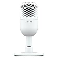Microfono Razer Seiren V3 Mini White Edition Certificado para Streaming Supercardioide Ultrapreciso USB PN RZ19-05050300-R3U1 White