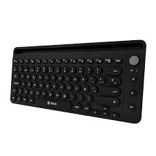 Teclado Teros Inalambrico TE-4064N Recargable USB-C Conexión 2,4Ghz + Bt3.0 + BT5.2 Android - Windows - Mac