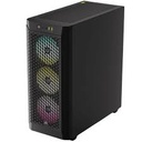 Case Corsair ATX 480T RGB AIRFLOW TEMPERED GLAS 1TYPE-A 2USB3.2 3VENT. RGB BLACK  CC-9011272-WW