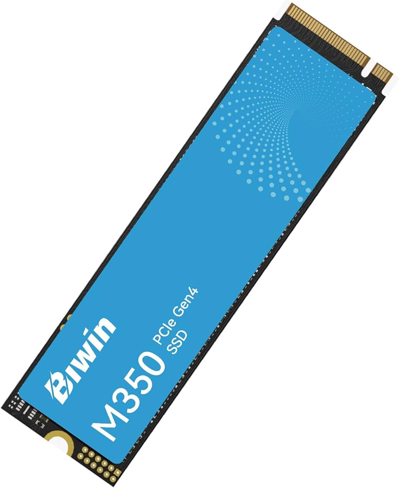 SSD BIWIN M350 1TB PCIE 4.0 M.2 2280 GEN 4 5200/4800MBS TECHNOLOGY