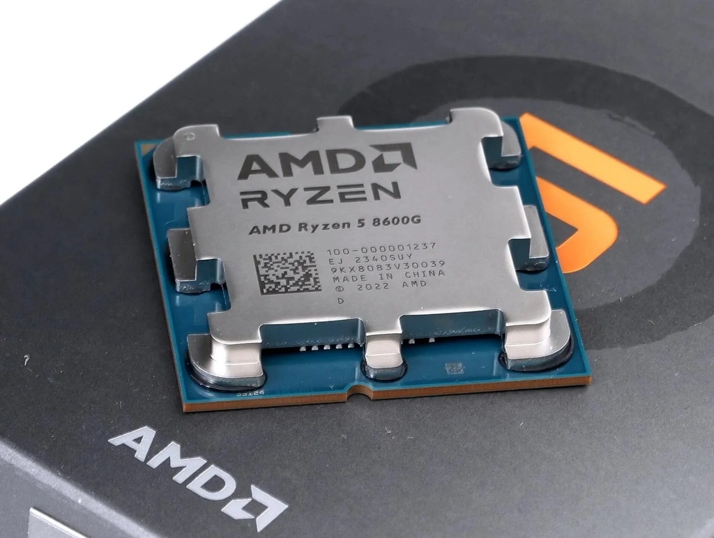 Procesador Amd Am4 Ryzen 5 8600g Am5 4.3Ghz Base up to 5.0Ghz Max Boost 6 core 12 hilos Cache 22mb 65w Without Thermal Solution
