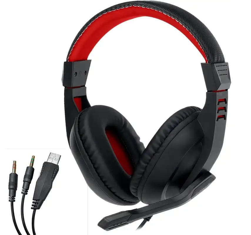 Audifono Gaming Redragon Ares H120 Black Stereo 3.5mm