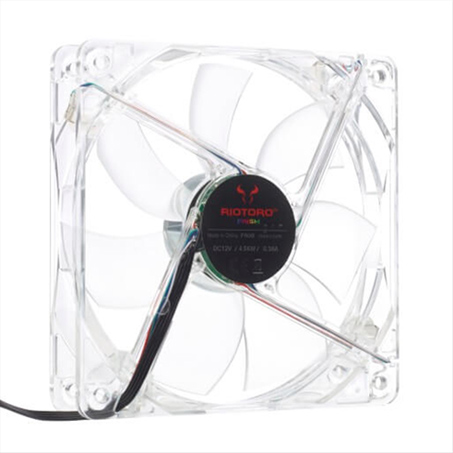 Cooler Riotoro CROSS-X Clear LED 120.0 mm Fan White 