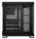 CASE CORSAIR ATX 6500X DUAL-CAMERA TEMPERED GLAS 2TYPEC 5USB3.2 AUDIO MID-TOWER BLACK