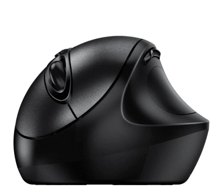 MOUSE GENIUS WIRELESS ERGO 8300 GRIS/ VERTICAL / SILENCIO / 7 BOTONES /RF 2.4GHZ / PILA AA X 1