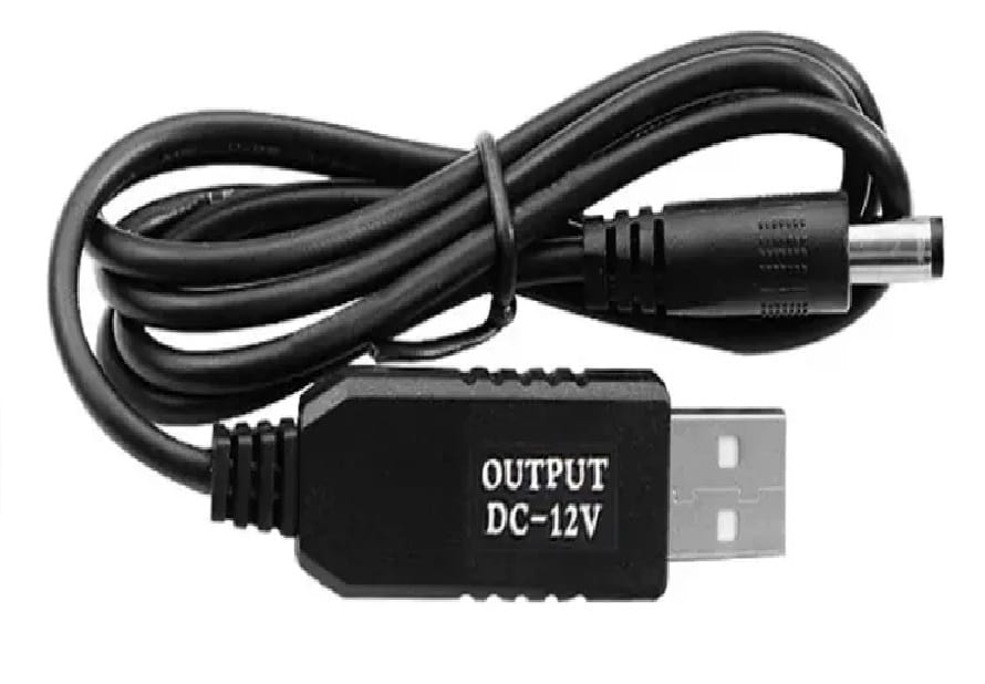 Adaptador cable ubs 5v 2-apm dc12v