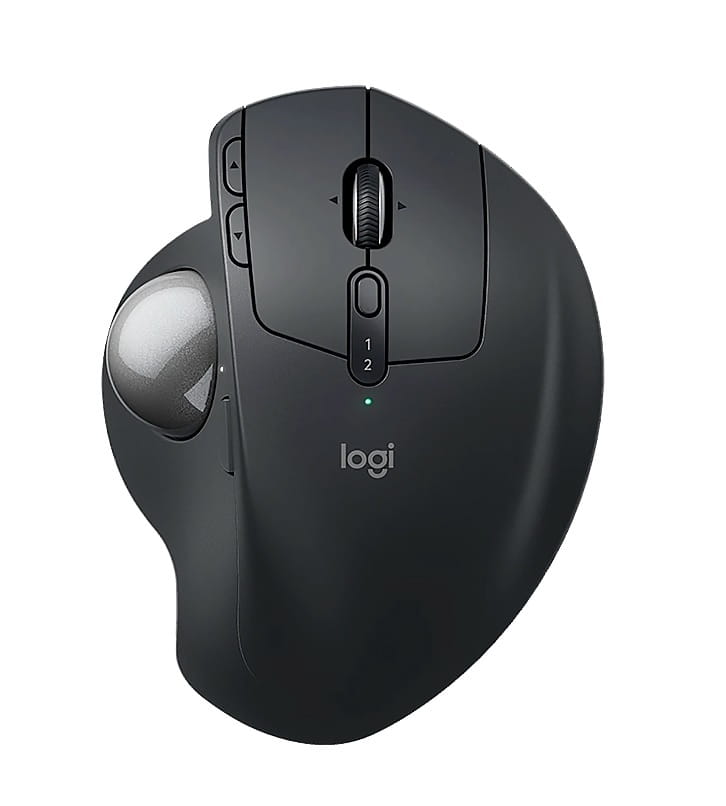 Mouse Logitech MX Ergo S Wireless TrackBall Logi Bolt Black Bluetooth Bateria Recargable 910-007261