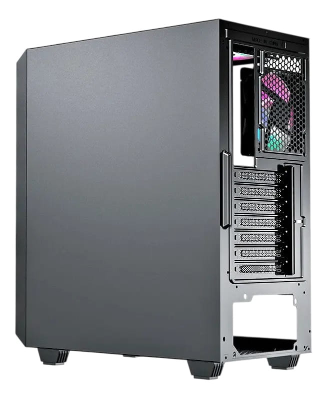 Case Gaming Gamemax REVOLT /1*USB 3.0/1*USB 2.0/2*HDD/2*SSD/CHASIS NEGRO ATX/4*VENTILADORES INTERNOS/VIDRIO TEMPLADO/SIN FUENTE